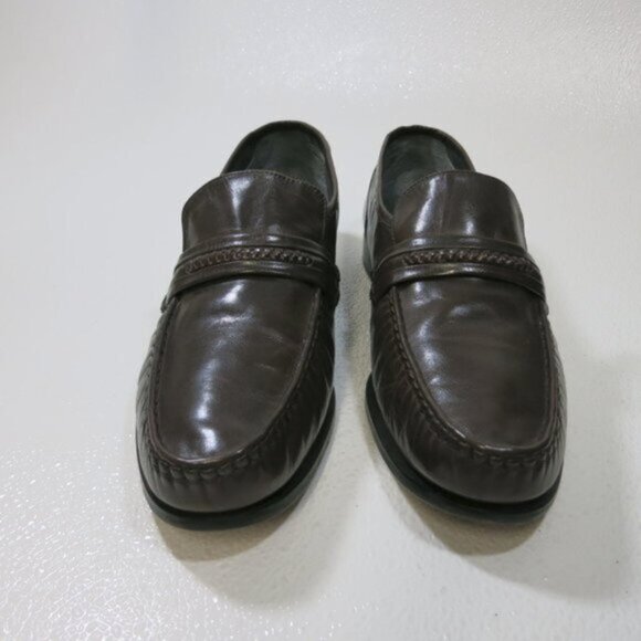 Nunn Bush Strap Leather Dress Loafers Men\'s Footwear Moccasins Shoes 12 M